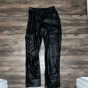 Abercrombie Leather Pants